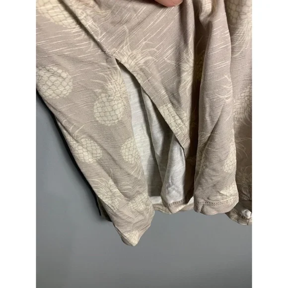 Torrid Beige Pineapple Print Tank Top - Picture 7 of 11